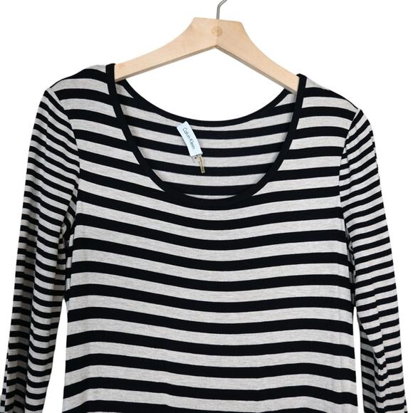 Calvin Klein Womens 6 Easy Fit Striped Jersey Maxi Dress - Picture 3 of 7